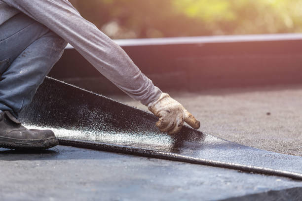 Professional Waterproofing technician working in Avon-by-the-Sea, NJ